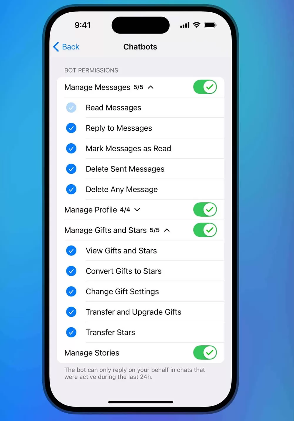 电报 Telegram 超安全群组通话、自动化账户与更透明的账号管理