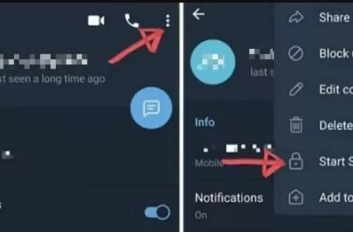 Telegram 设置消息阅后即焚的详细方法